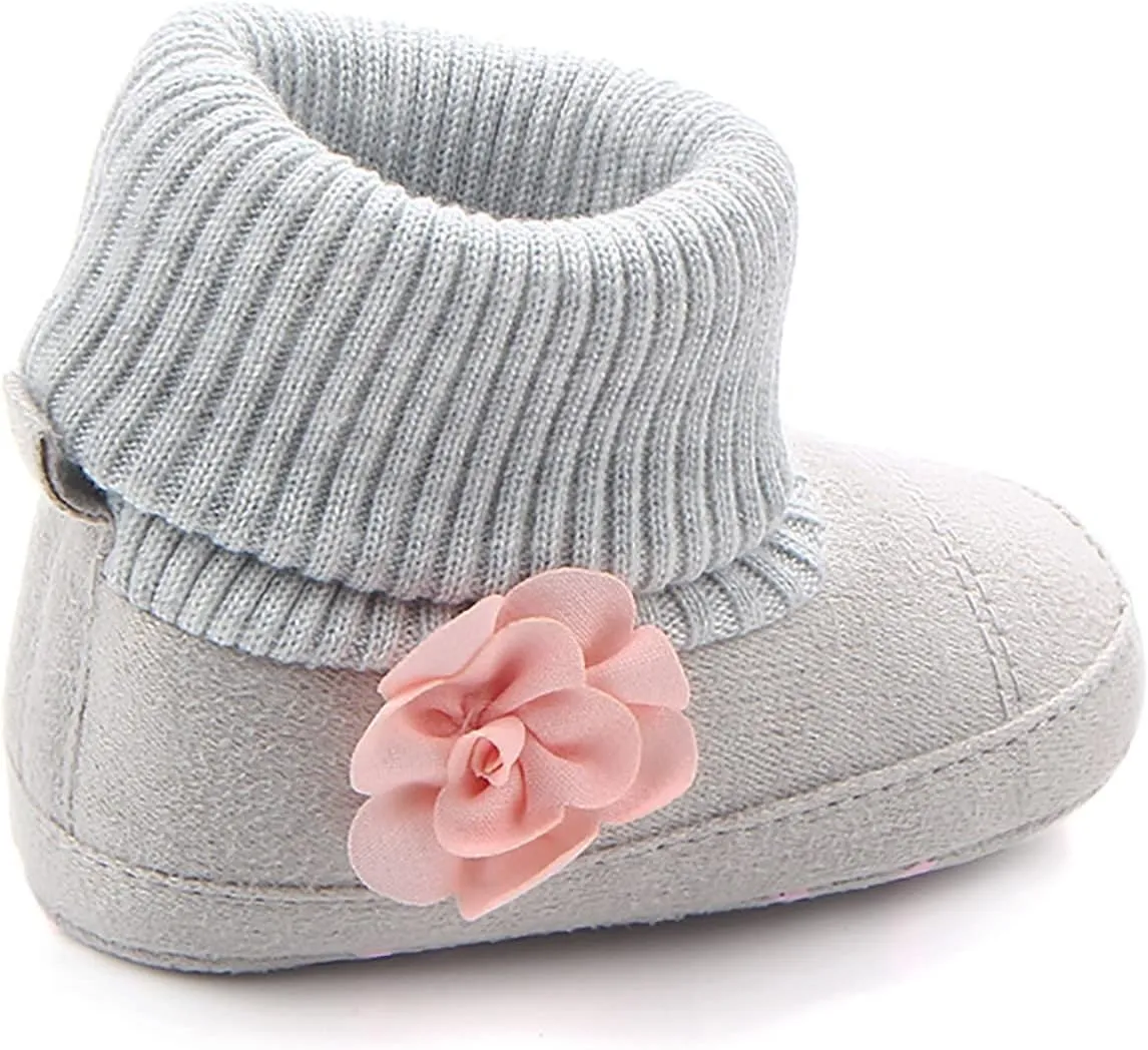 Infant Tennis Shoes Girls Size 4 Cotton Shoes for Baby Girls and Boys Warm Toddler Girls Tennis Shoes Size 8