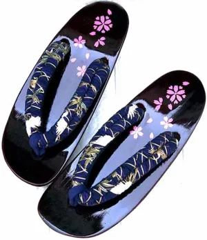 Japanese Wooden Clogs Sandals Slippers ??Flip Flop Slippers WomenJapanese Flip Flops Thick Bottom Wooden Slippers Summer High Heels and Wind Girl (Color : D, Size : EUR38-39)