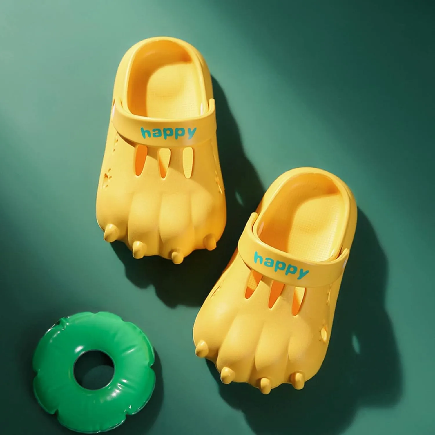 Kid Black Slipper Kids Garden Beach Dinosaur Clogs Summer Cute Indoor Outdoor Shower Boys Slide Slippers