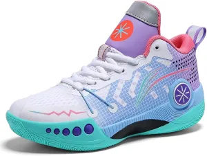 Kids' Basketball Shoe Sneakers Sports Breathable Lightweight Running Shoes for Kids Fashion Athletic Casual Shoes
