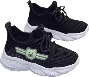 Kids Cozy Tennis Running Shoes Lightweight Slip On Sneakers Casual Sports Workout Shoes Running Walking Flat Shoes