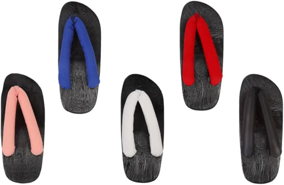 Lightweight Summer Multi-Color Japanese Sandal Clog Wooden Clogs Women Kamado Cosplay Shoes Geta Slippers