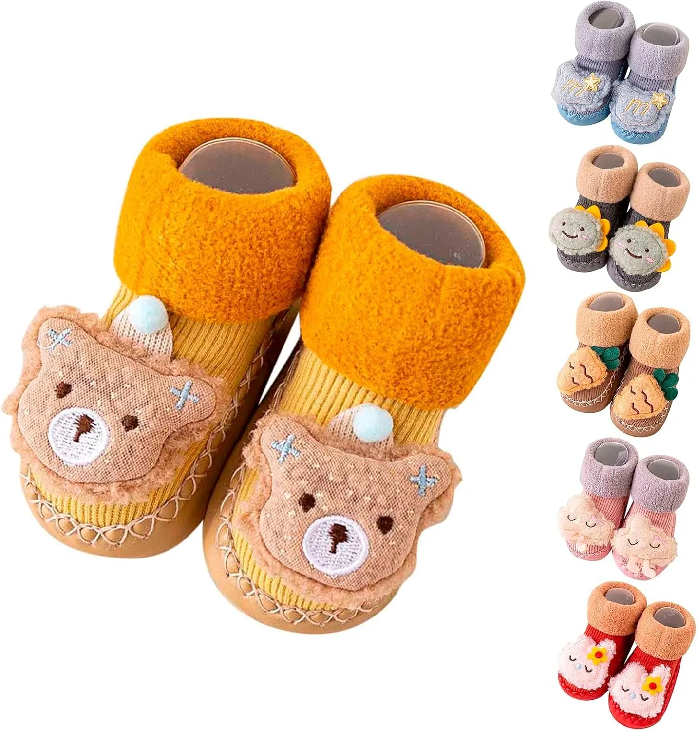 Little Shoes Girls Autumn and Winter Comfortable Baby Toddler Shoes Cute Cartoon Pattern Tennis Baby Boy