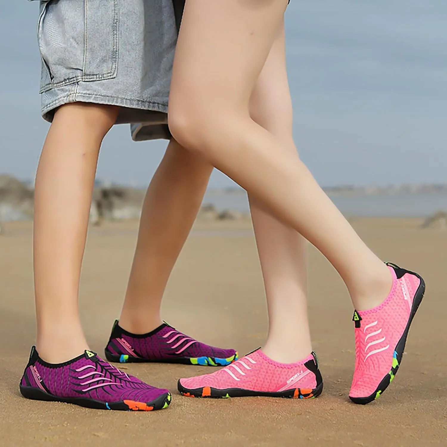 Men and Women Quick Drying Water Shoes Hiking Swimming Diving Tracing Men's Suede Classic Sneaker for Summer