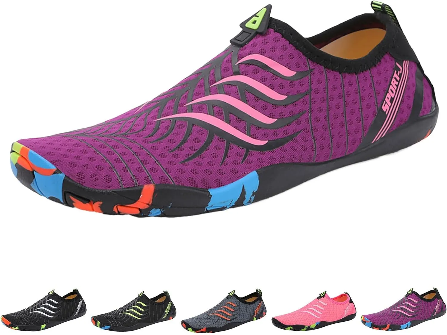 Men and Women Quick Drying Water Shoes Hiking Swimming Diving Tracing Men's Suede Classic Sneaker for Summer