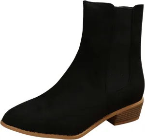 Men Ankle Boots Womens Casual Boots Black Wedge Boots Women Winter Dress Women'S Leather Wide Lace Up Ankle Boots & Booties White Cowboy Booties Women Ankle Boots