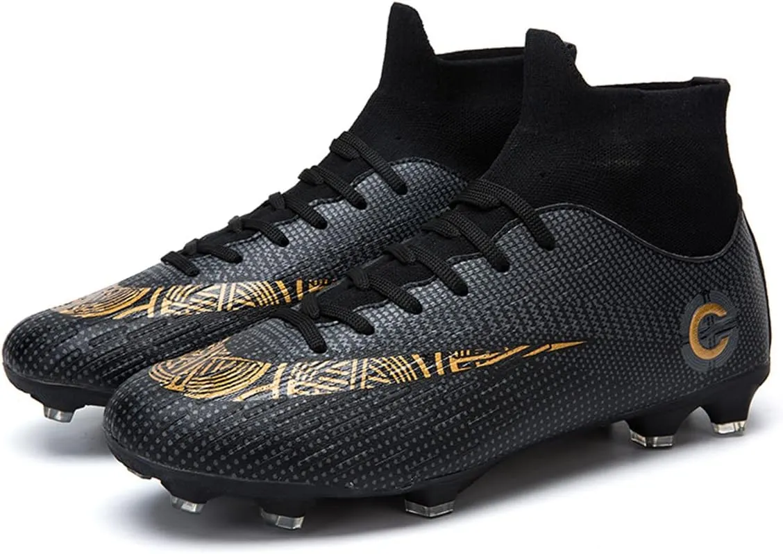 Men's and women's indoor/outdoor football boots shoes men's socks spikes football outdoor professional training splint shoes sports competition sports shoes, training TF/AG