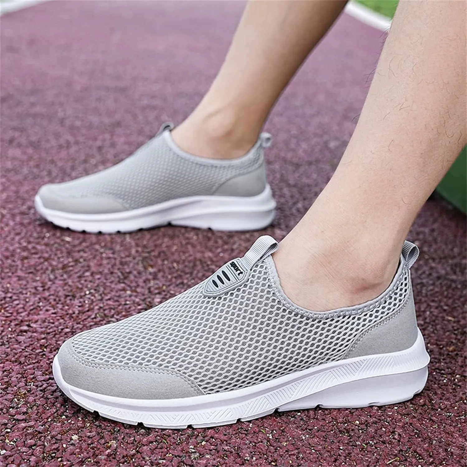Men's Shoes Mens Tennis Shoes Slip on Shoe for Men Walking Shoe for Men Lightweight Athletic Gym Sneaker
