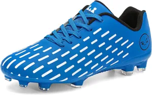 Mens Soccer Cleats Professional Firm Ground Turf Soccer Shoes Big Kids Youth Outdoor Indoor Athletic Football Boots