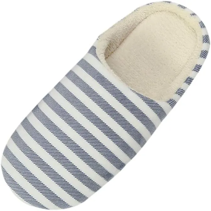Mens Soft Sole House Slippers Slip On House Shoes Womens Slippers with Arch Support No Fur Comfy Slippers for Women Size 11 Christmas Wrapping Paper Gifts for Him 2023