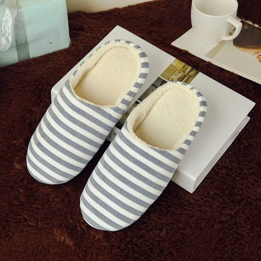 Mens Soft Sole House Slippers Slip On House Shoes Womens Slippers with Arch Support No Fur Comfy Slippers for Women Size 11 Christmas Wrapping Paper Gifts for Him 2023