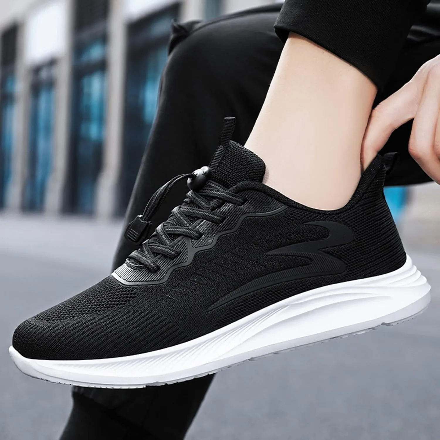 Men's Walking Shoes Hiking Shoes Men's Casual Shoe Fashion Sneaker Mesh Sneakers Lightweight Casual Walking Slip Ons