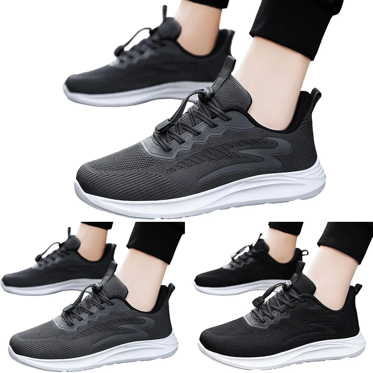 Men's Walking Shoes Hiking Shoes Men's Casual Shoe Fashion Sneaker Mesh Sneakers Lightweight Casual Walking Slip Ons