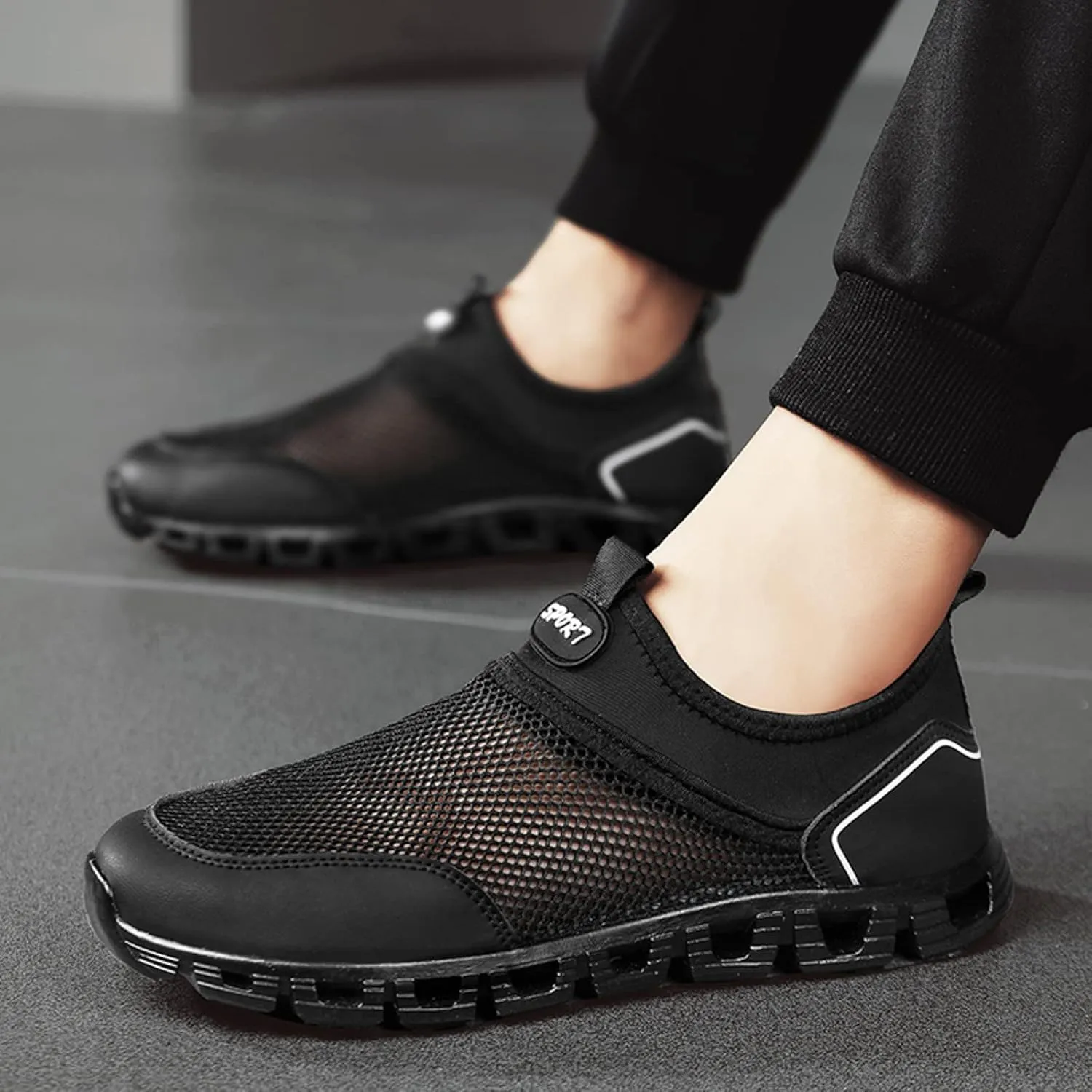 Mens Walking Shoes Men's Sneakers Sneaker for Men Slip on Shoe for Men Breathable Sport Sneaker