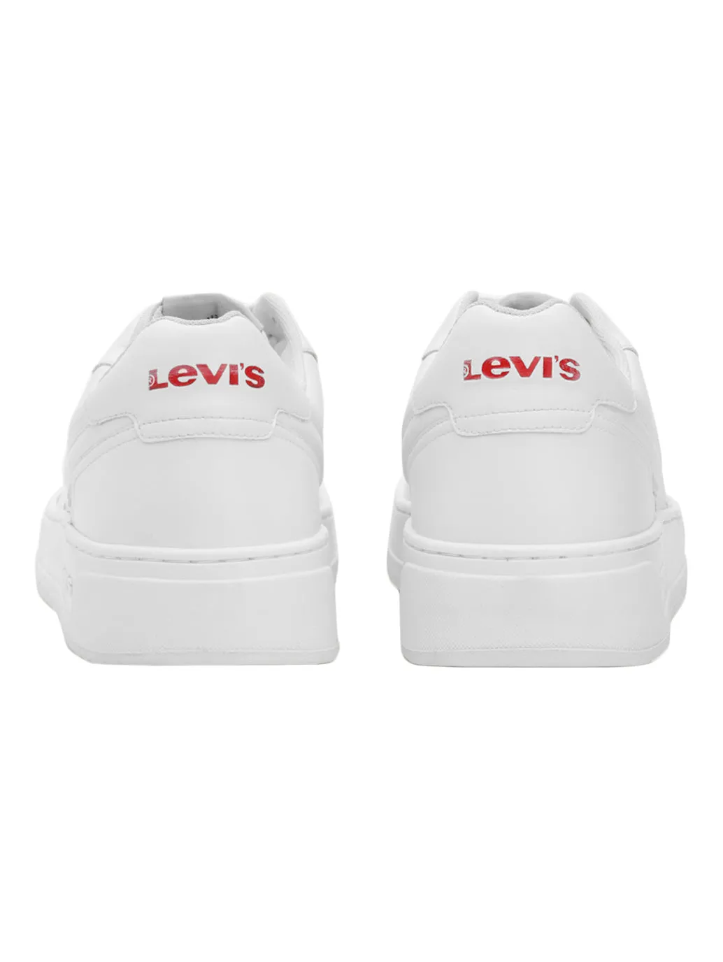 Men's White Solid Sneakers