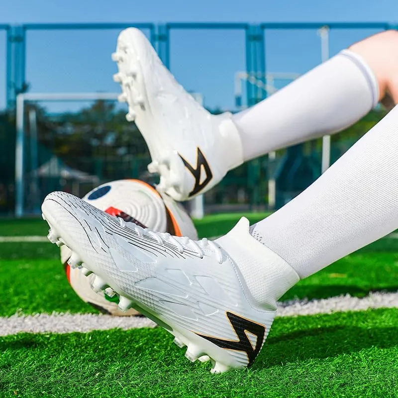 Men's Womens Turf Soccer Shoes Lightweight Comfortable Training Futsal Shoes