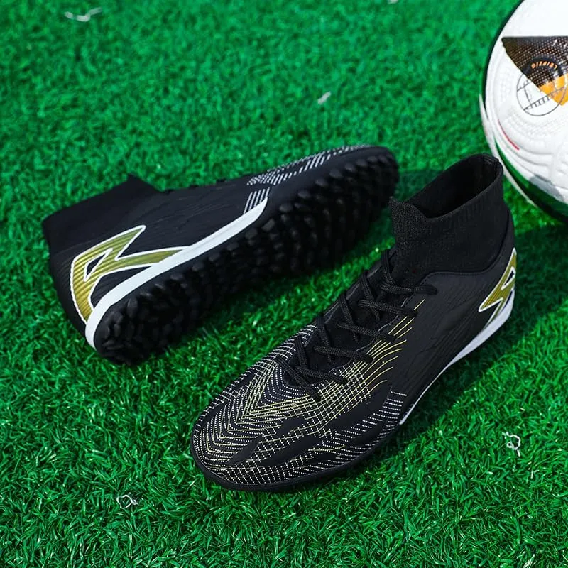 Men's Womens Turf Soccer Shoes Lightweight Comfortable Training Futsal Shoes
