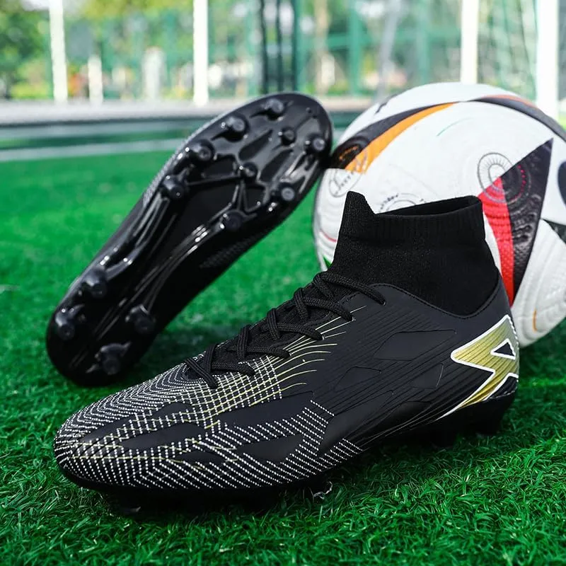 Men's Womens Turf Soccer Shoes Lightweight Comfortable Training Futsal Shoes