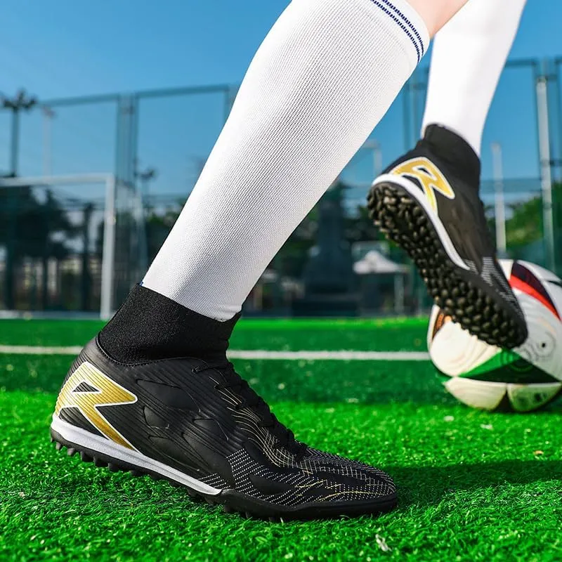 Men's Womens Turf Soccer Shoes Lightweight Comfortable Training Futsal Shoes