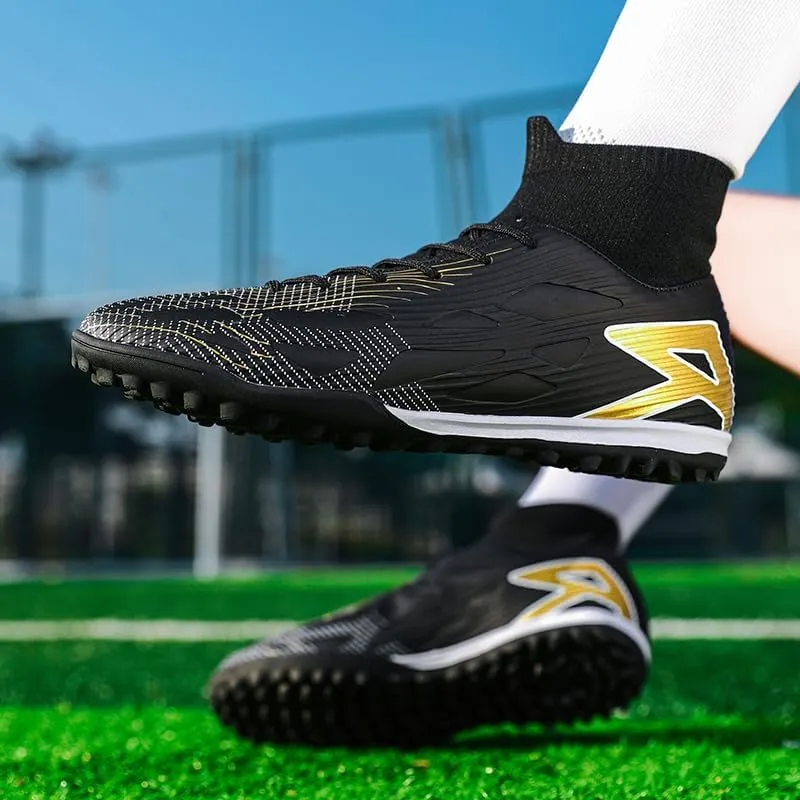 Men's Womens Turf Soccer Shoes Lightweight Comfortable Training Futsal Shoes