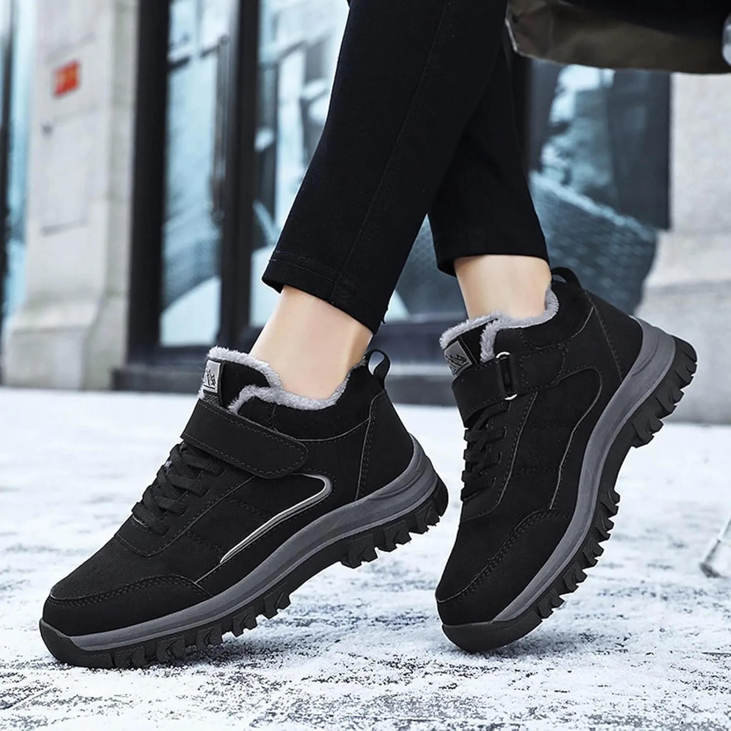 Mid Calf Winter Boots for Women Waterproof with Zipper Size 9.5 Wide Snow Booties for Women 2023 Winter Boots for Women Waterproof Zipper Womens Snow Shoes Waterproof Women Winter Wide Width Boot