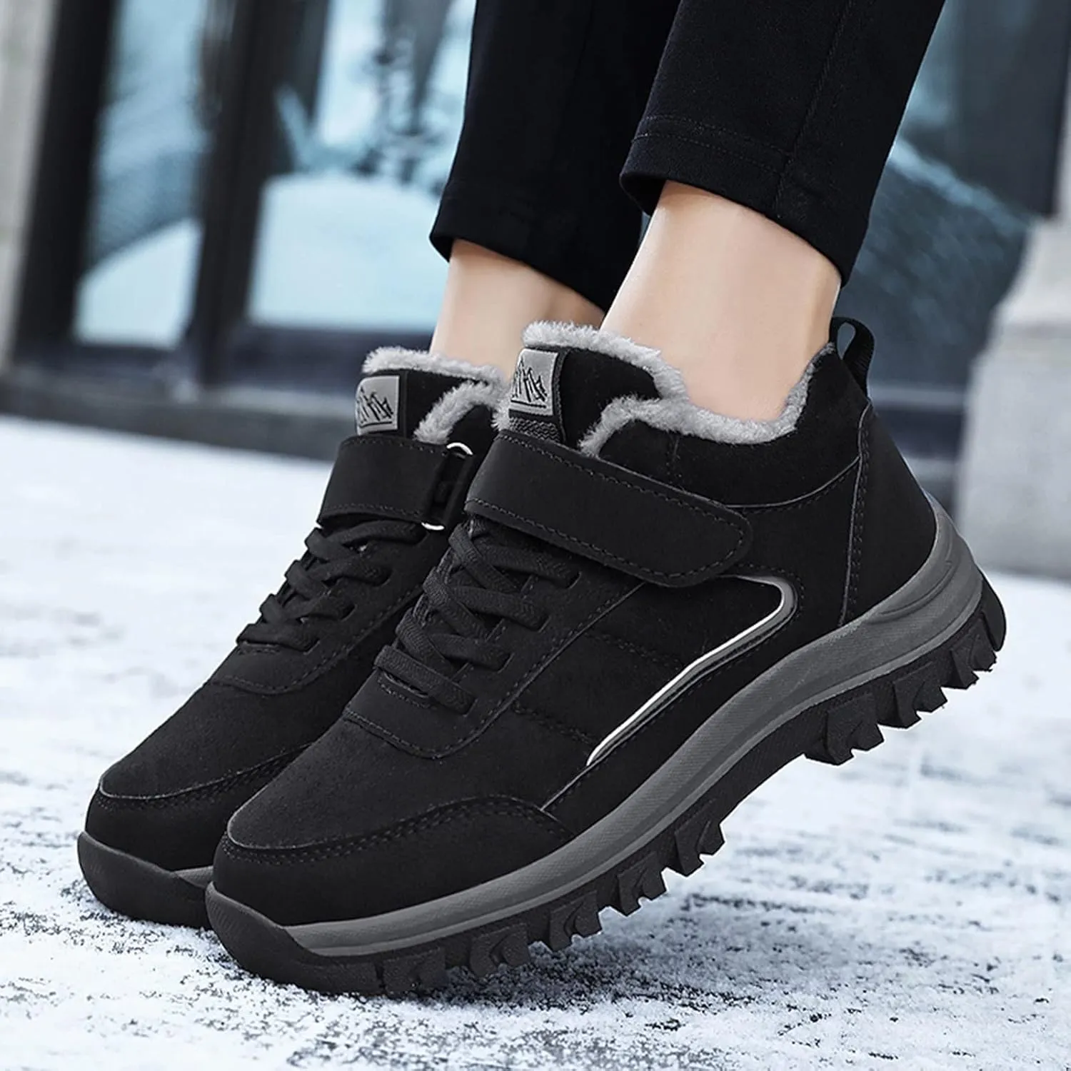 Mid Calf Winter Boots for Women Waterproof with Zipper Size 9.5 Wide Snow Booties for Women 2023 Winter Boots for Women Waterproof Zipper Womens Snow Shoes Waterproof Women Winter Wide Width Boot