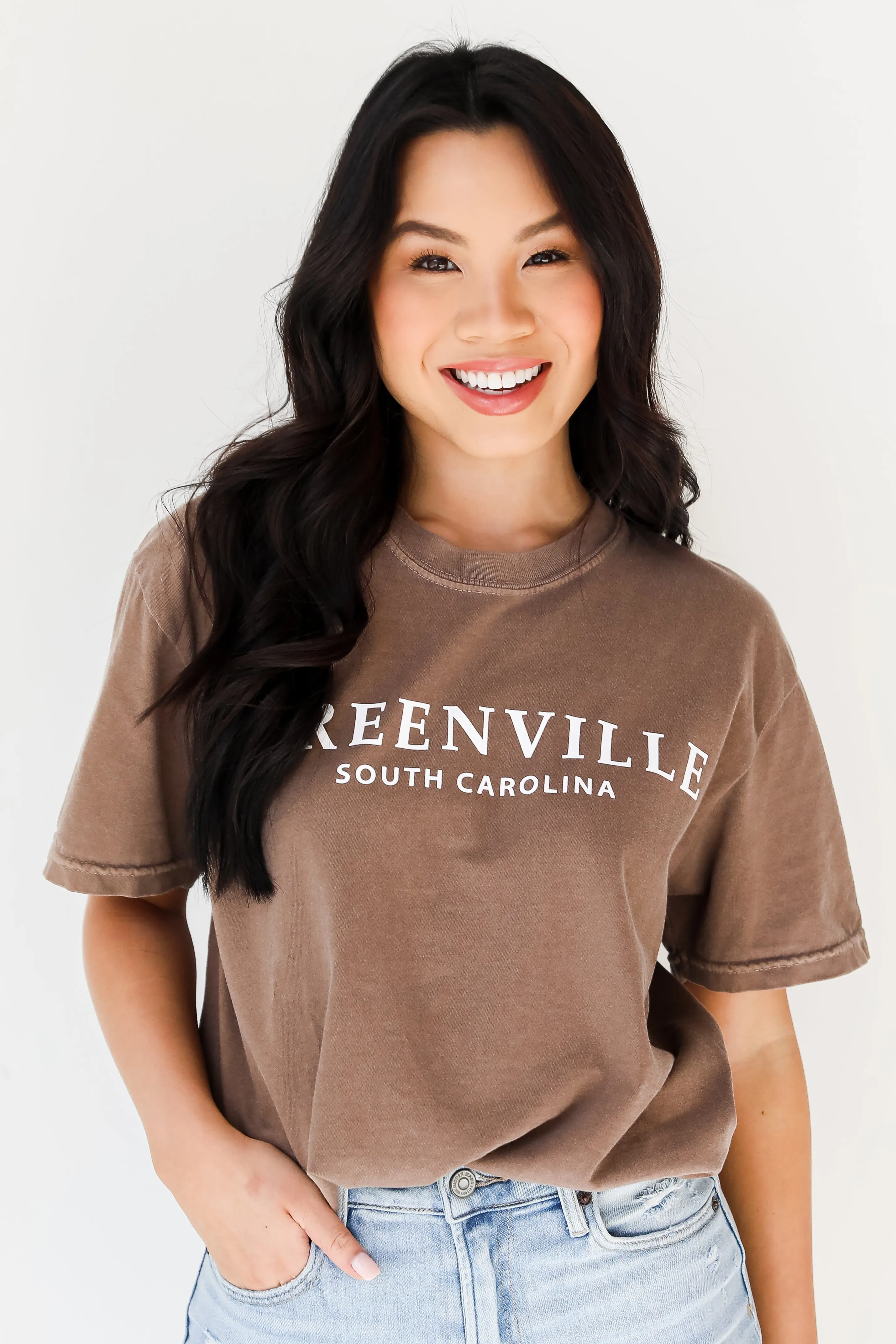 Mocha Greenville South Carolina Tee