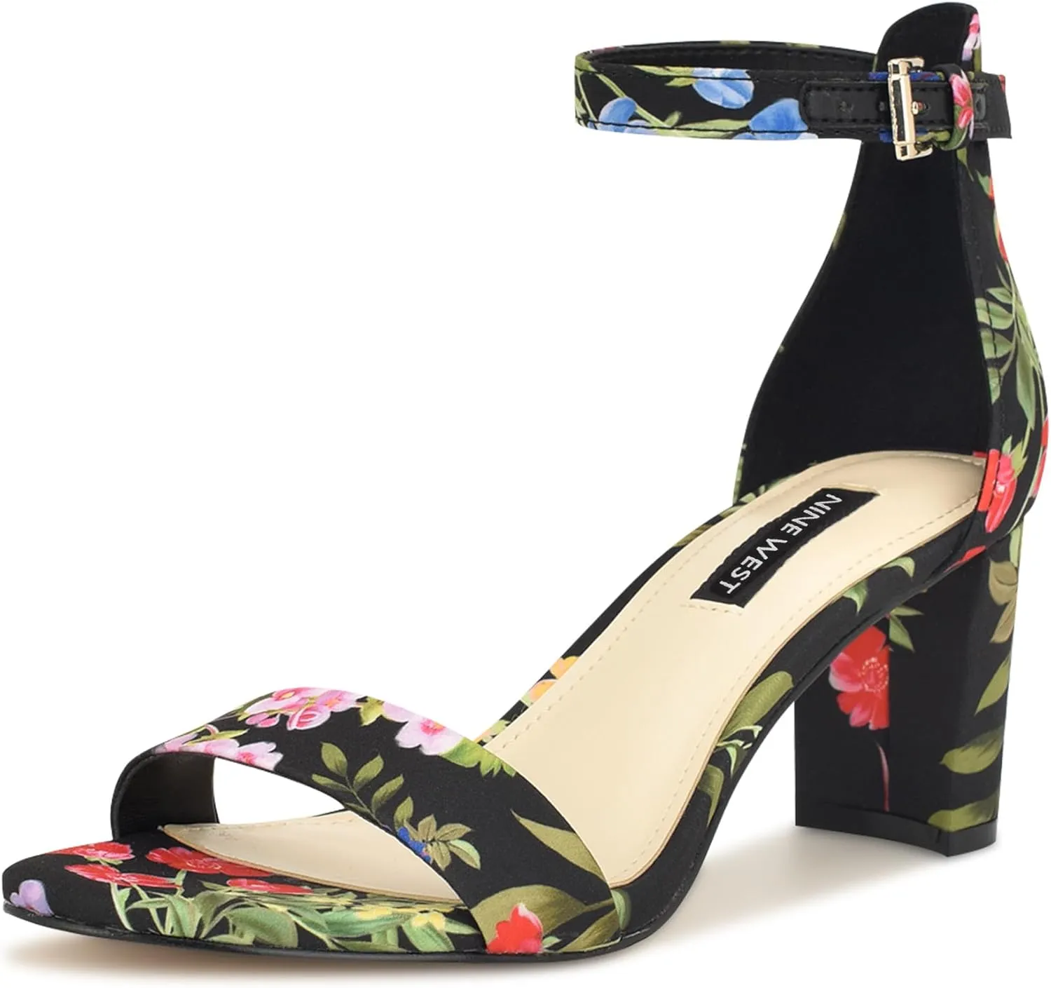 NINE WEST Women's Pruce Heeled Sandal