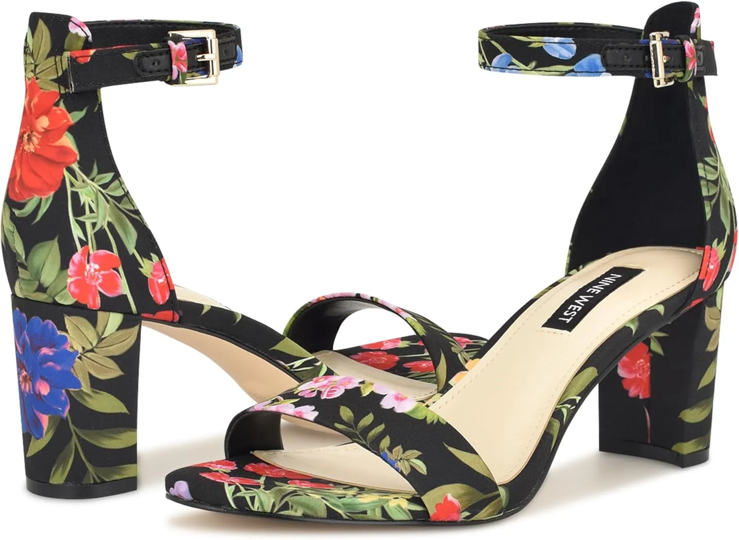 NINE WEST Women's Pruce Heeled Sandal