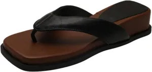 Orthopedic Flip Flops for Women | Memory Foam Flip-flops for Plantar Fasciitis with Arch Support