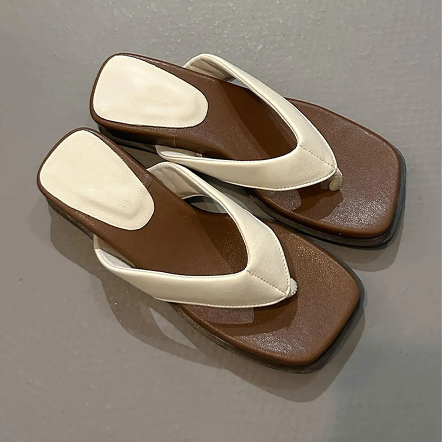 Orthopedic Flip Flops for Women | Memory Foam Flip-flops for Plantar Fasciitis with Arch Support