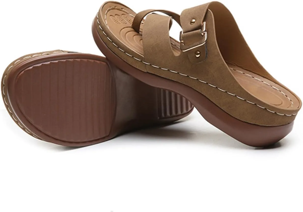 Orthopedic Sandals for Women Comfortable Breathable Hollow Mesh Flip Flops Dressy Casual Splicing Walking Shoes