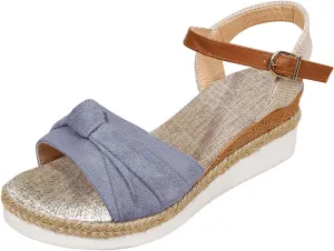 Orthopedic Sandals for Women Dressy Summer Comfortable Walking Wedge Sandals with Arch Support Fashion Orthotic Slides Shoes