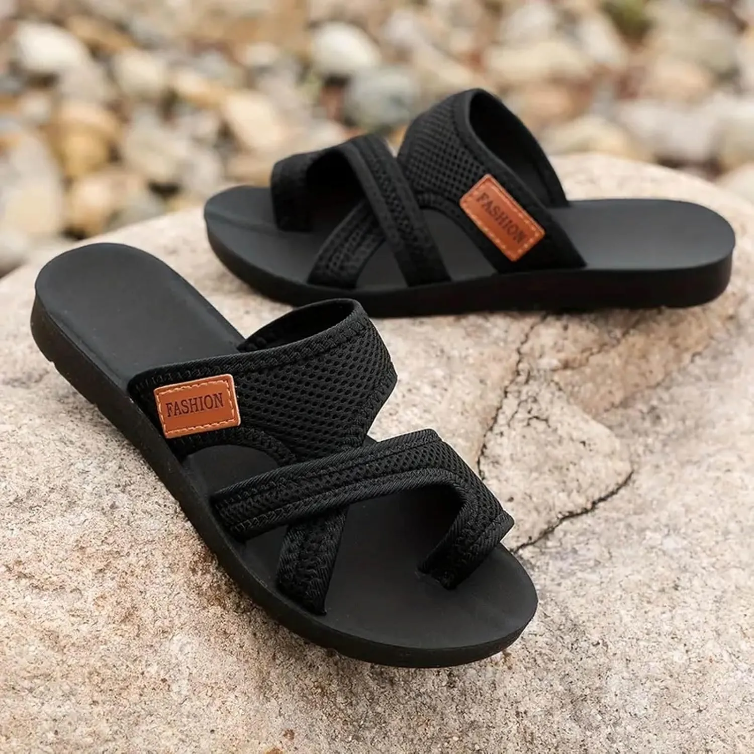 Orthopedic Sandals for Women Summer Dressy,Women's Hollow Mesh Slide Sandals Orthopedic Hollow Mesh Shoes Beach Vacation Slip on Shoes Slipper Flip Flop Breathable Mesh Sandals