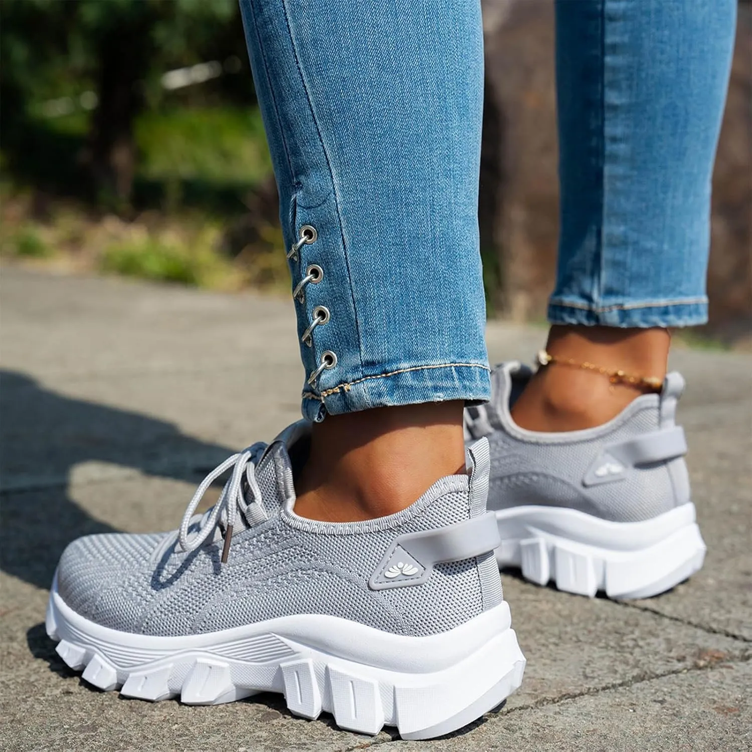 Orthopedic Sneakers for Women 2025 New Womens Orthotic Classic Nurse Babe Tennis Shoe Mesh Breathable Lightweight Non-Slip Sneaker for All Day Wear