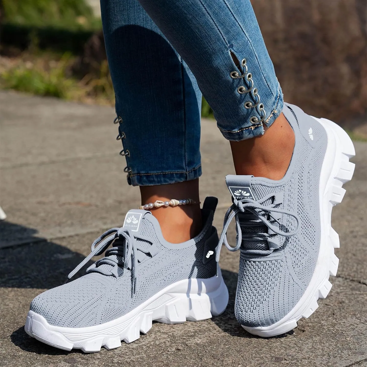 Orthopedic Sneakers for Women 2025 New Womens Orthotic Classic Nurse Babe Tennis Shoe Mesh Breathable Lightweight Non-Slip Sneaker for All Day Wear