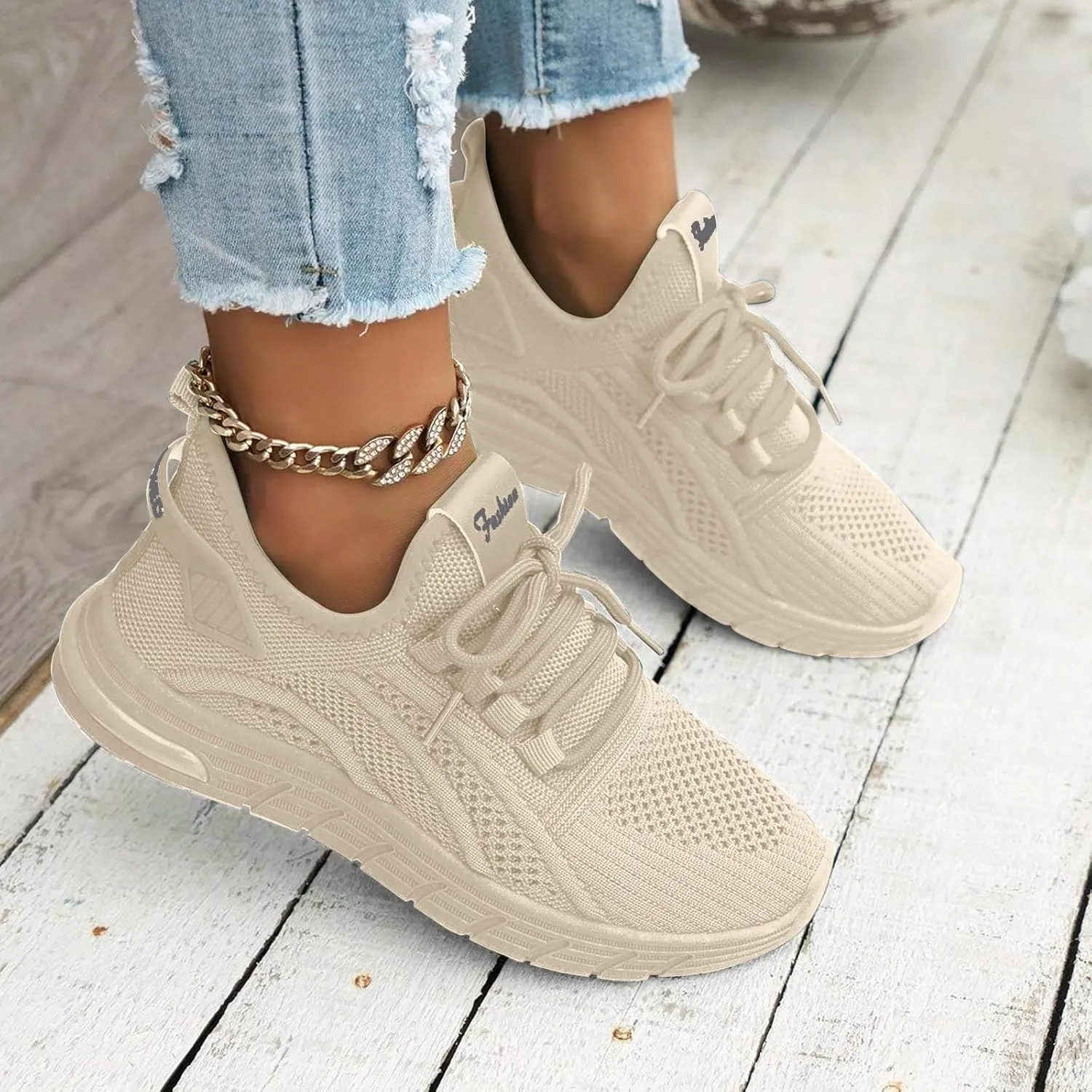 Orthopedic Sneakers for Women 2025 New Womens Running Shoes Tennis Walking Gym Sneakers Hollow Out Breathable Lightweight Athletic Slip on Workout Sport Shoe for All Day Wear