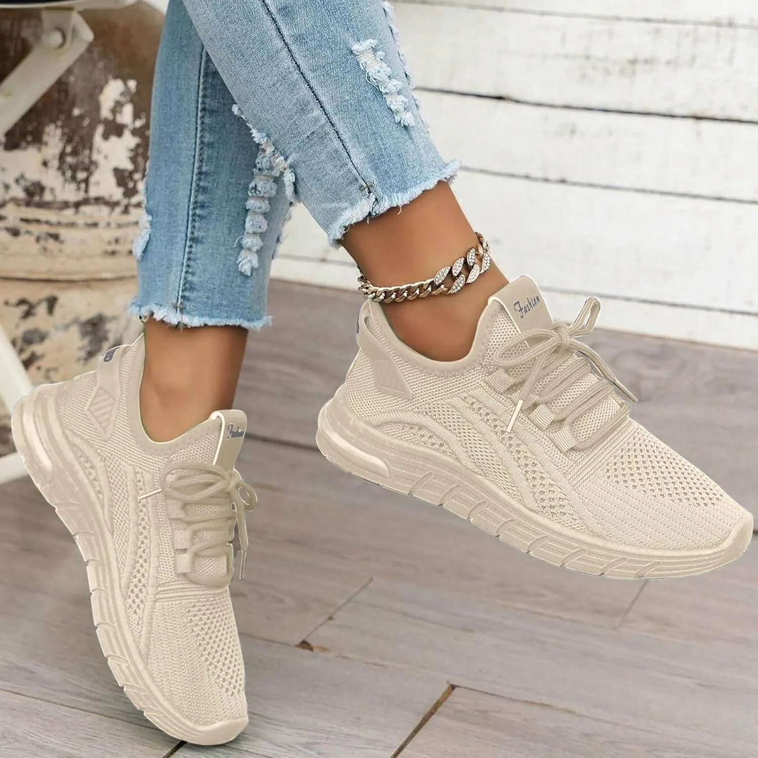 Orthopedic Sneakers for Women 2025 New Womens Running Shoes Tennis Walking Gym Sneakers Hollow Out Breathable Lightweight Athletic Slip on Workout Sport Shoe for All Day Wear