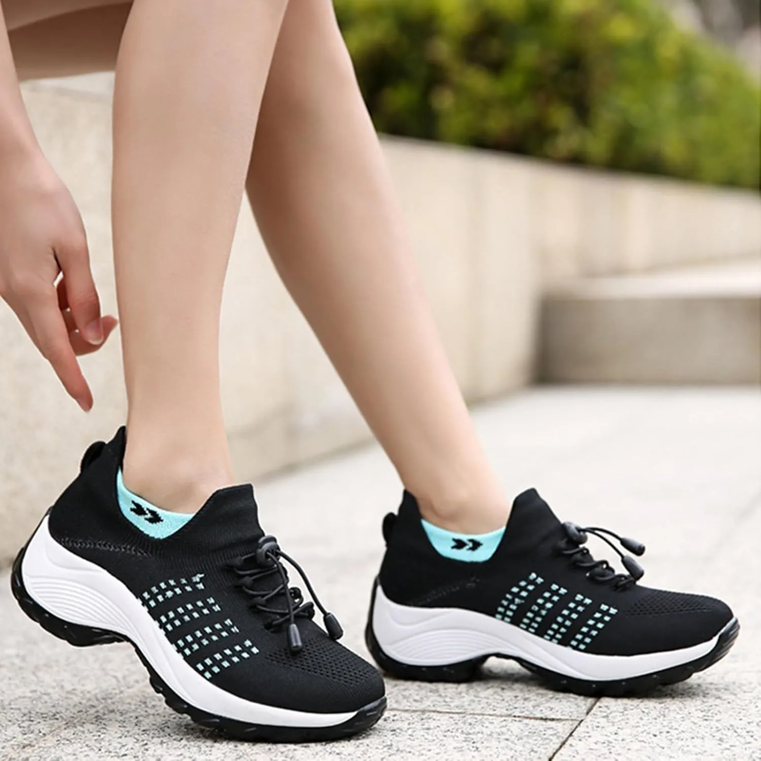 Orthopedic Sneakers for Women 2025 Women's Comfort Light-Weight Mesh Athletic Style Orthotic Tennis Shoe Arch Support Fashion Sneaker Breathable Sports Casual Walking Running Jogging Shoes