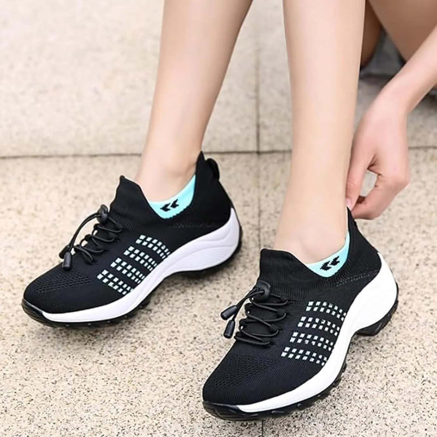 Orthopedic Sneakers for Women 2025 Women's Comfort Light-Weight Mesh Athletic Style Orthotic Tennis Shoe Arch Support Fashion Sneaker Breathable Sports Casual Walking Running Jogging Shoes