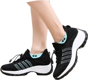 Orthopedic Sneakers for Women 2025 Women's Comfort Light-Weight Mesh Athletic Style Orthotic Tennis Shoe Arch Support Fashion Sneaker Breathable Sports Casual Walking Running Jogging Shoes