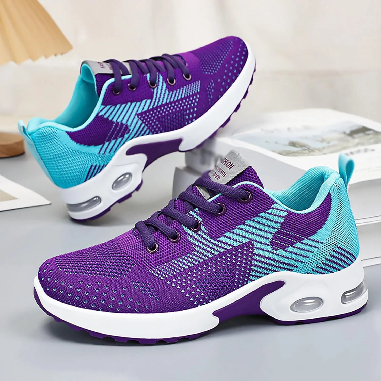 Orthopedic Sneakers for Women 2025 Womens Orthotic Stylish Walking Shoes Running Shoe Non Slip Walk Sneaker Mesh Air Cushion Sneakers for Gym Workout Sports