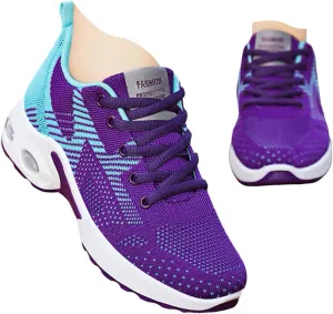 Orthopedic Sneakers for Women 2025 Womens Orthotic Stylish Walking Shoes Running Shoe Non Slip Walk Sneaker Mesh Air Cushion Sneakers for Gym Workout Sports