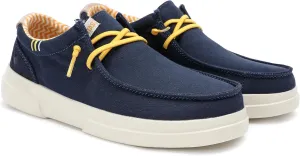PITAS Sirmione Loafers for Women | Comfortable Casual Shoes | Women??s Ultralight Slip-On Shoes | Navy