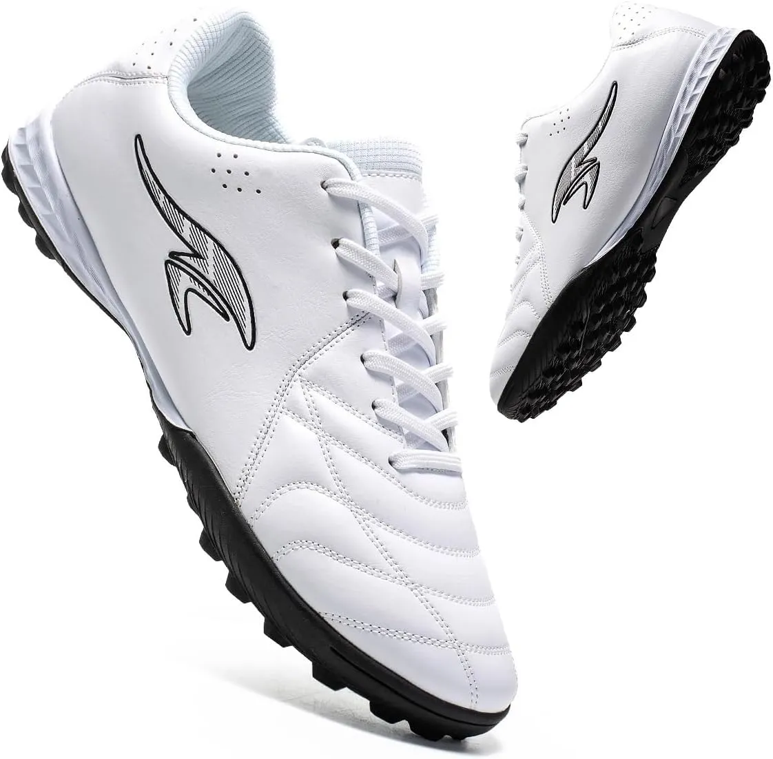 Professional Lightweight Women's Sports Football Shoes, Breathable and Fashionable Spiked Shoes