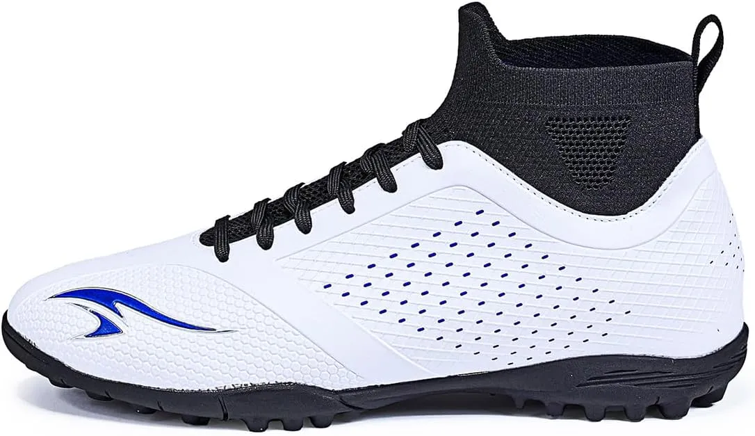 Professional Men's Outdoor Indoor Training Sports Football Shoes, Lightweight and Breathable Cleats Shoes