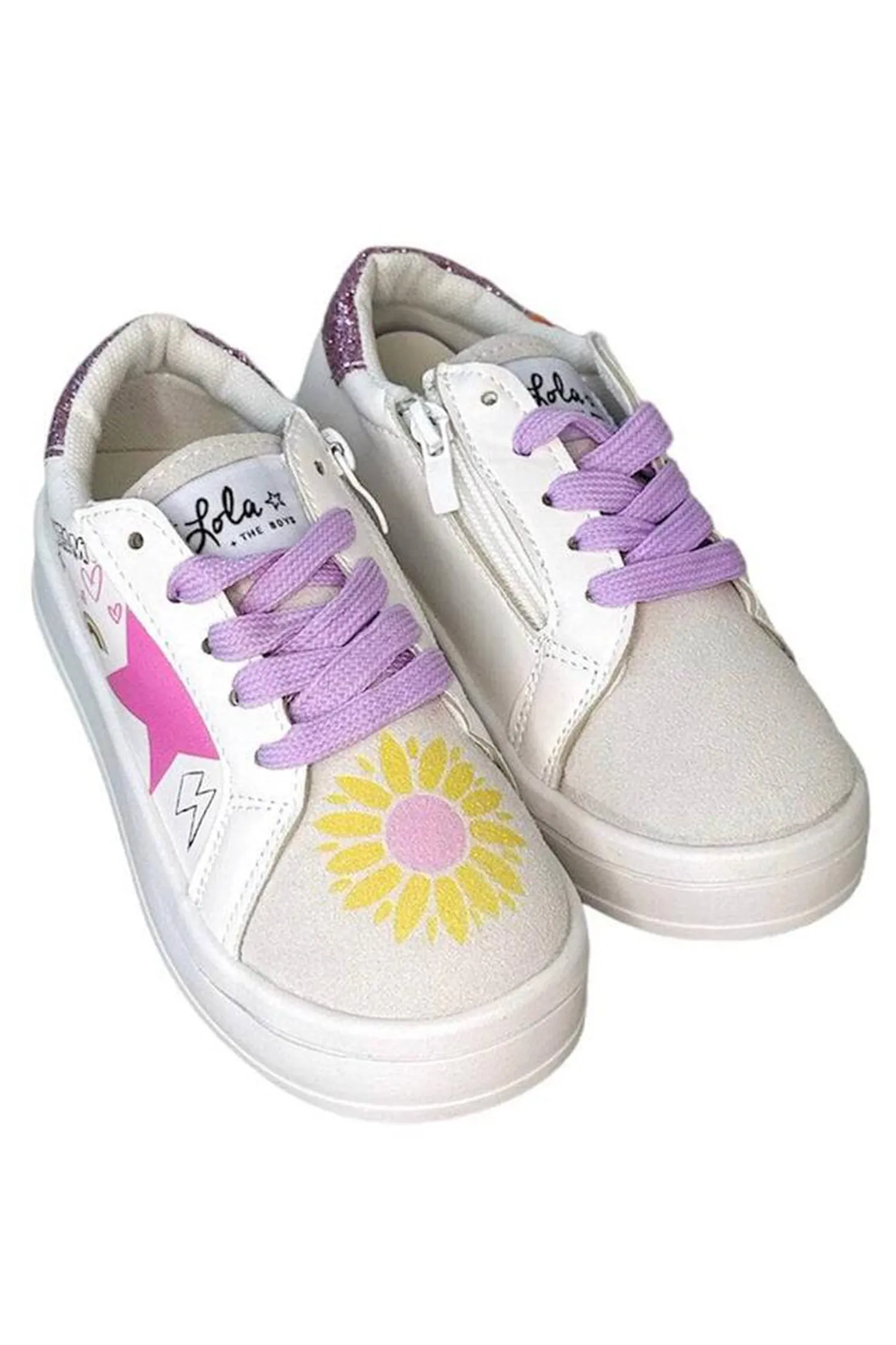 Rainbow Sunflower Sneakers