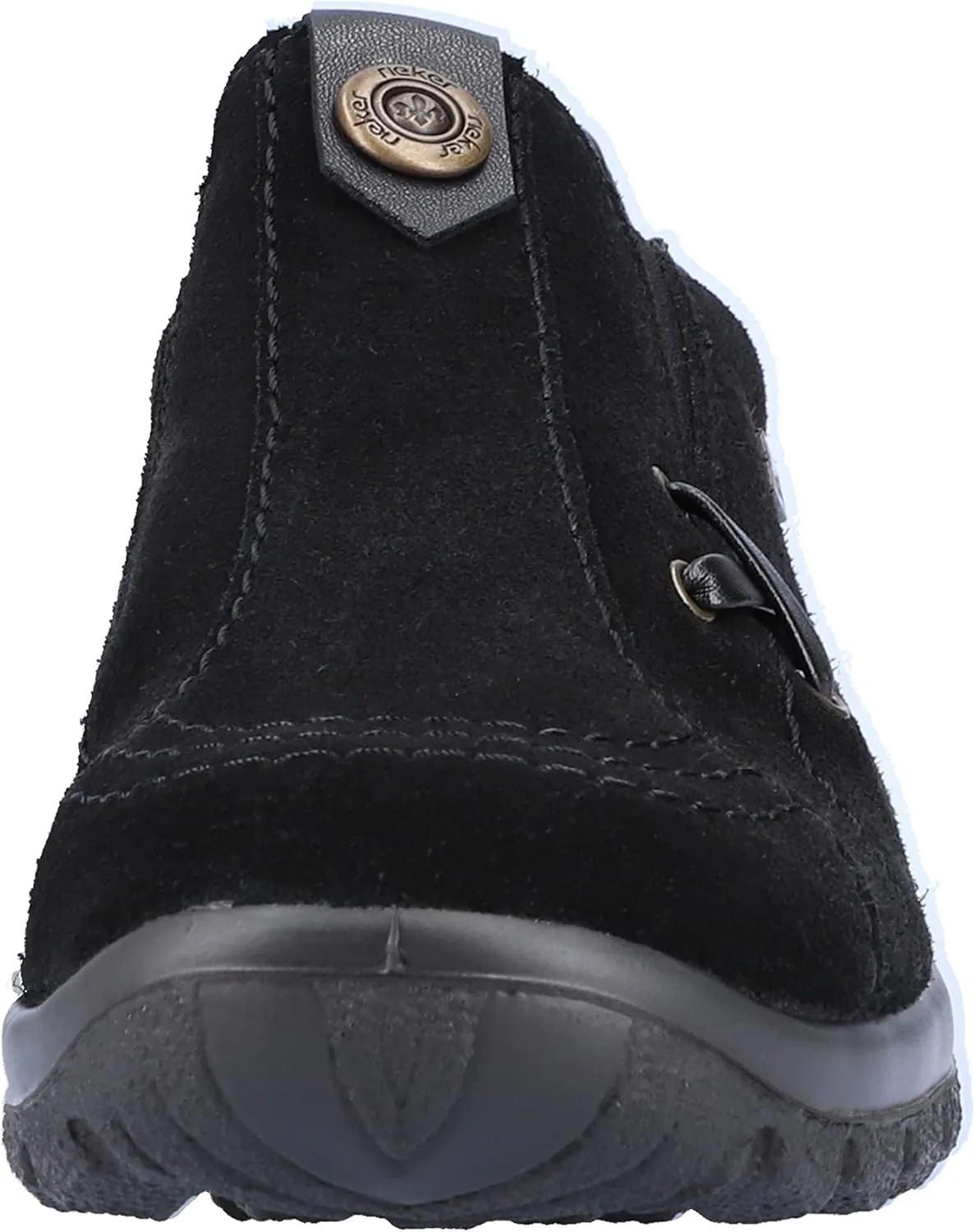 Rieker Emilia Womens Casual Suede Slip On Loafers