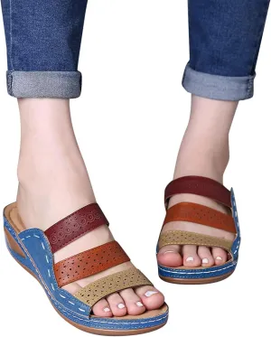 Shoes for Women Dressy, Womens Comfy Orthotic Sandals Comfortable Orthopedic Sandals Arch Support Slide Sandals