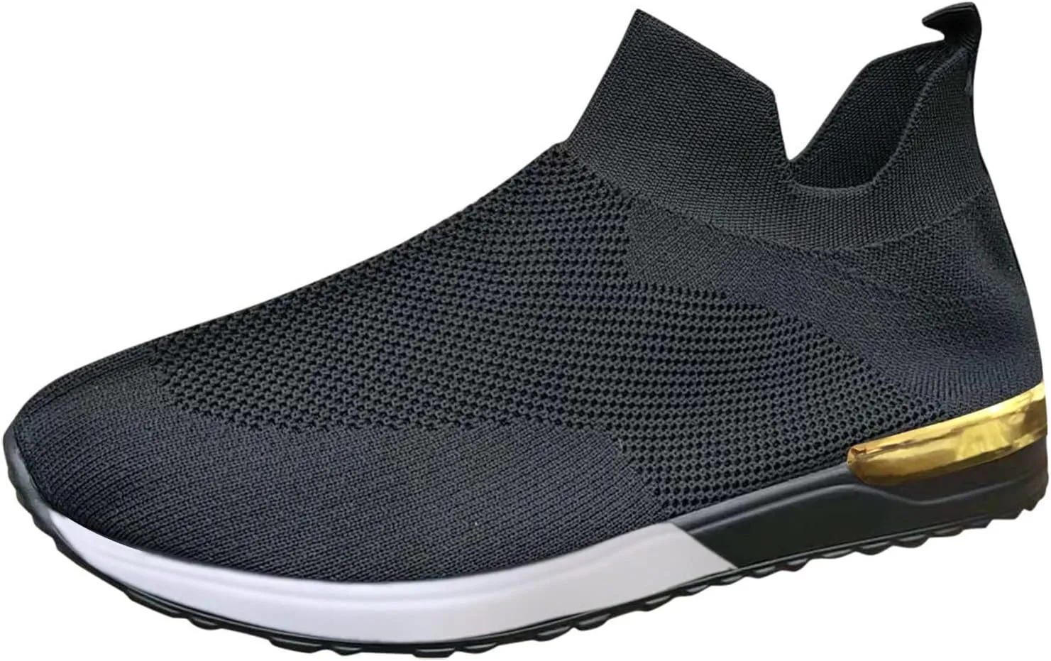 Slip On Walking Shoes for Women Non Slip Breathable Athletic Shoes Casual Comfortable Tennis Sneakers for Women